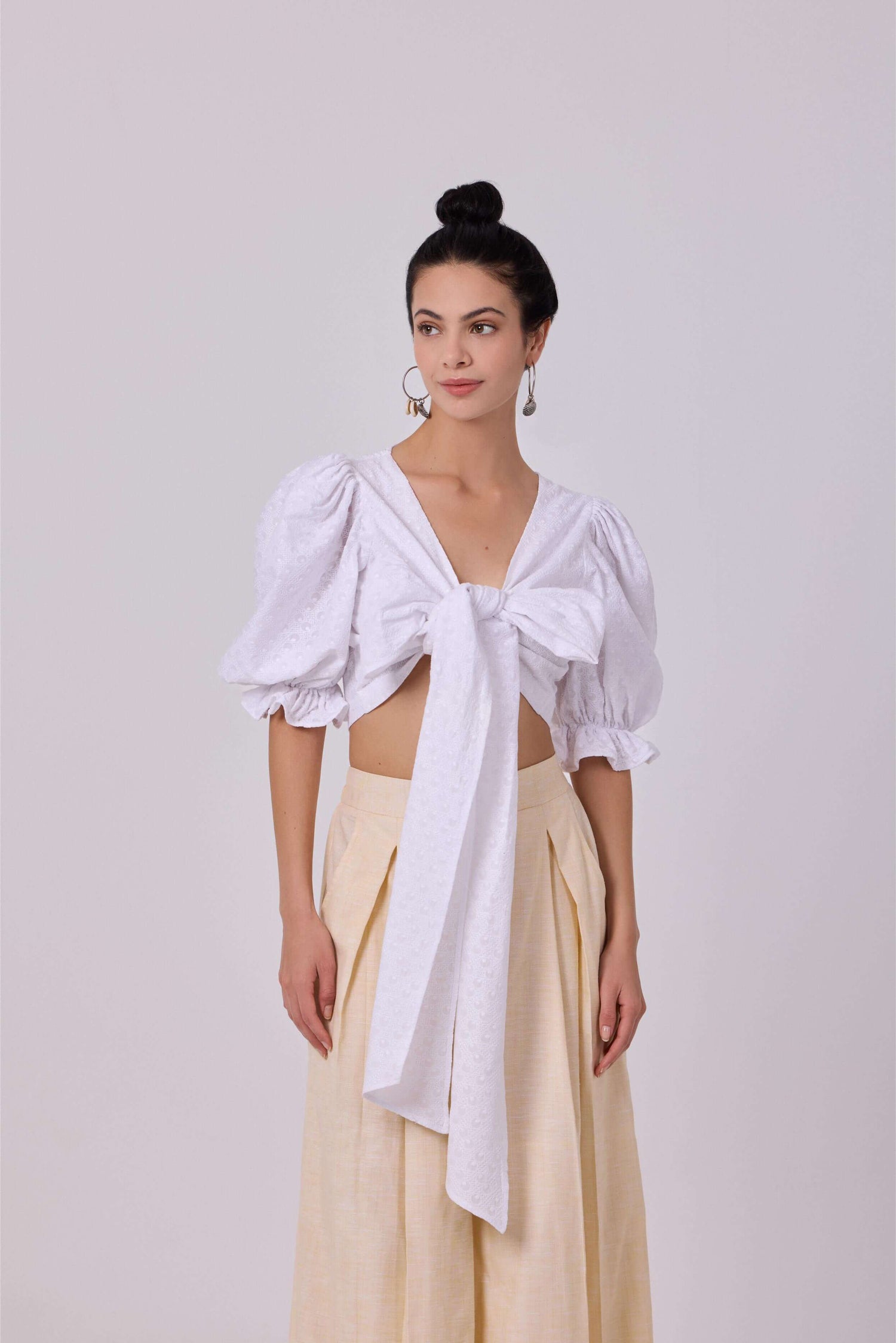 Amara Wrap Top