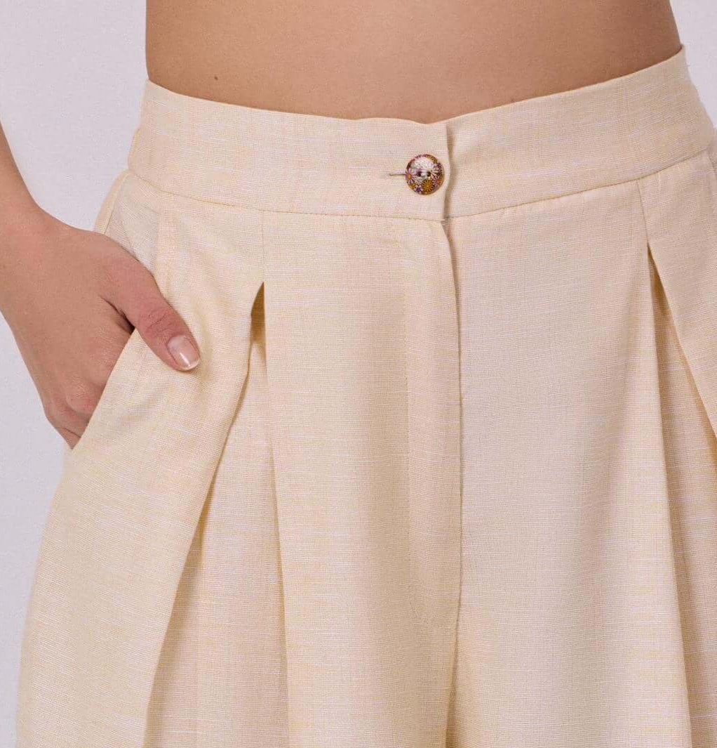 Soléa Skirt Pants Yellow