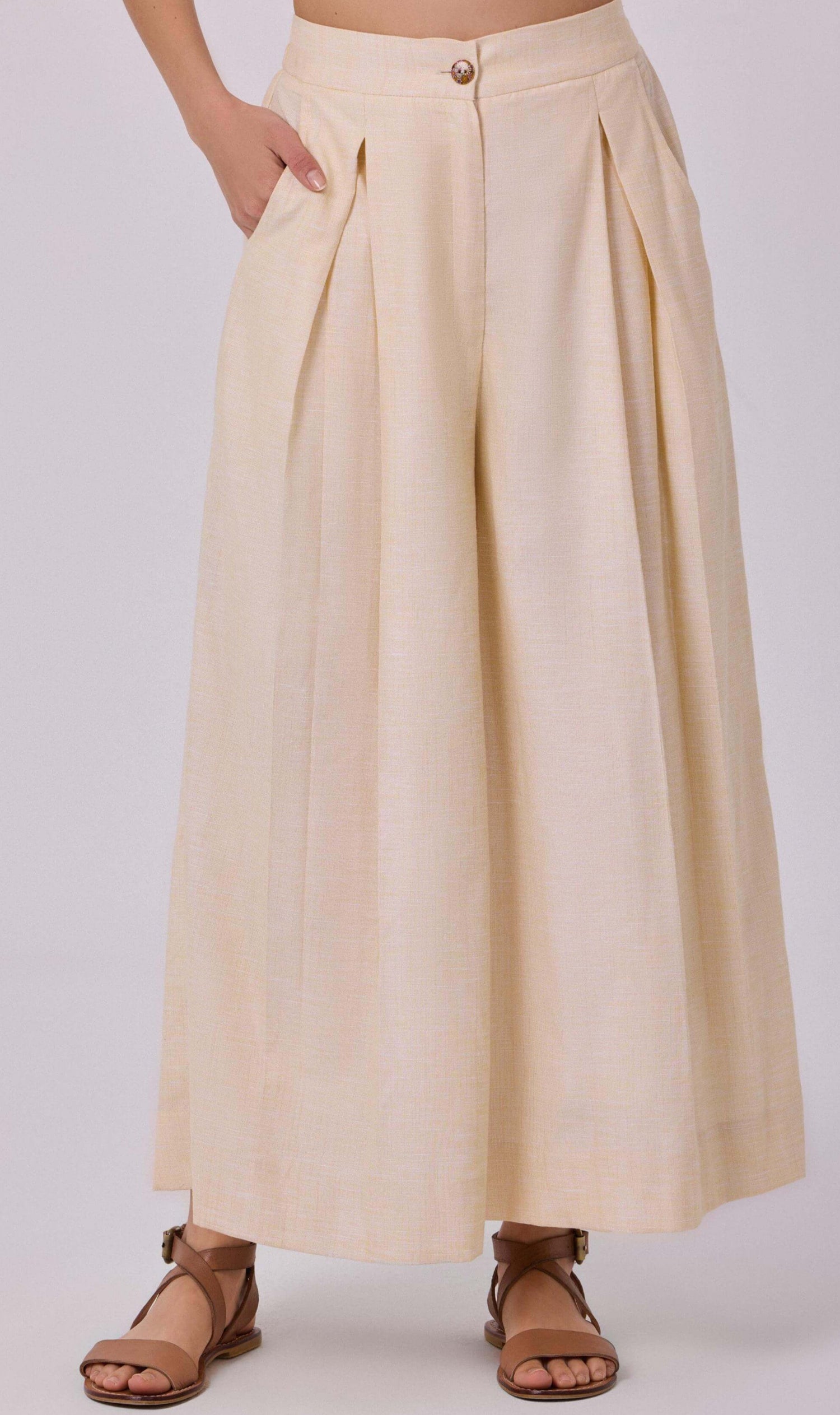 Soléa Skirt Pants Yellow