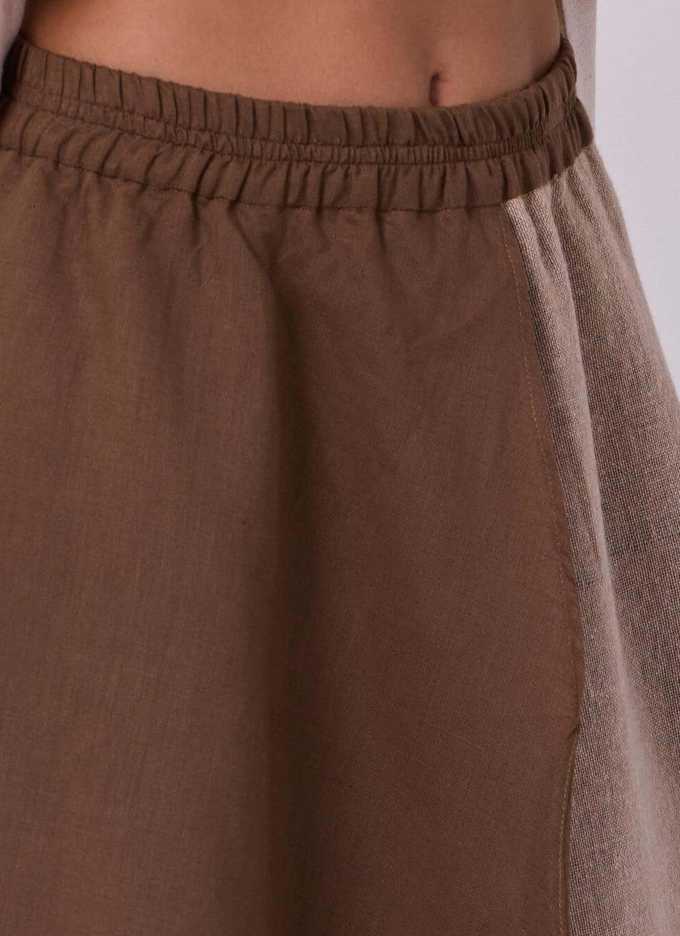 Sahara Flow Linen Skirt