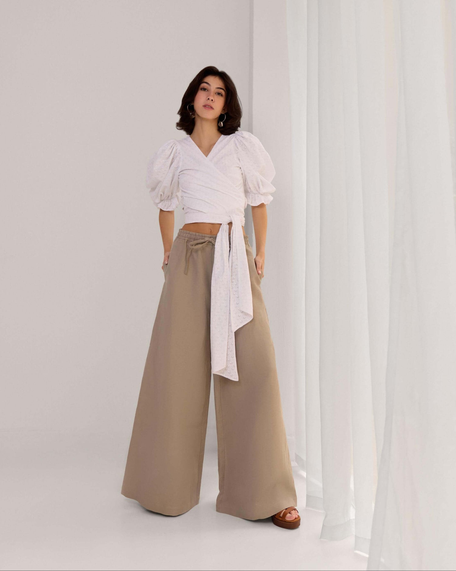 Amara Wrap Top