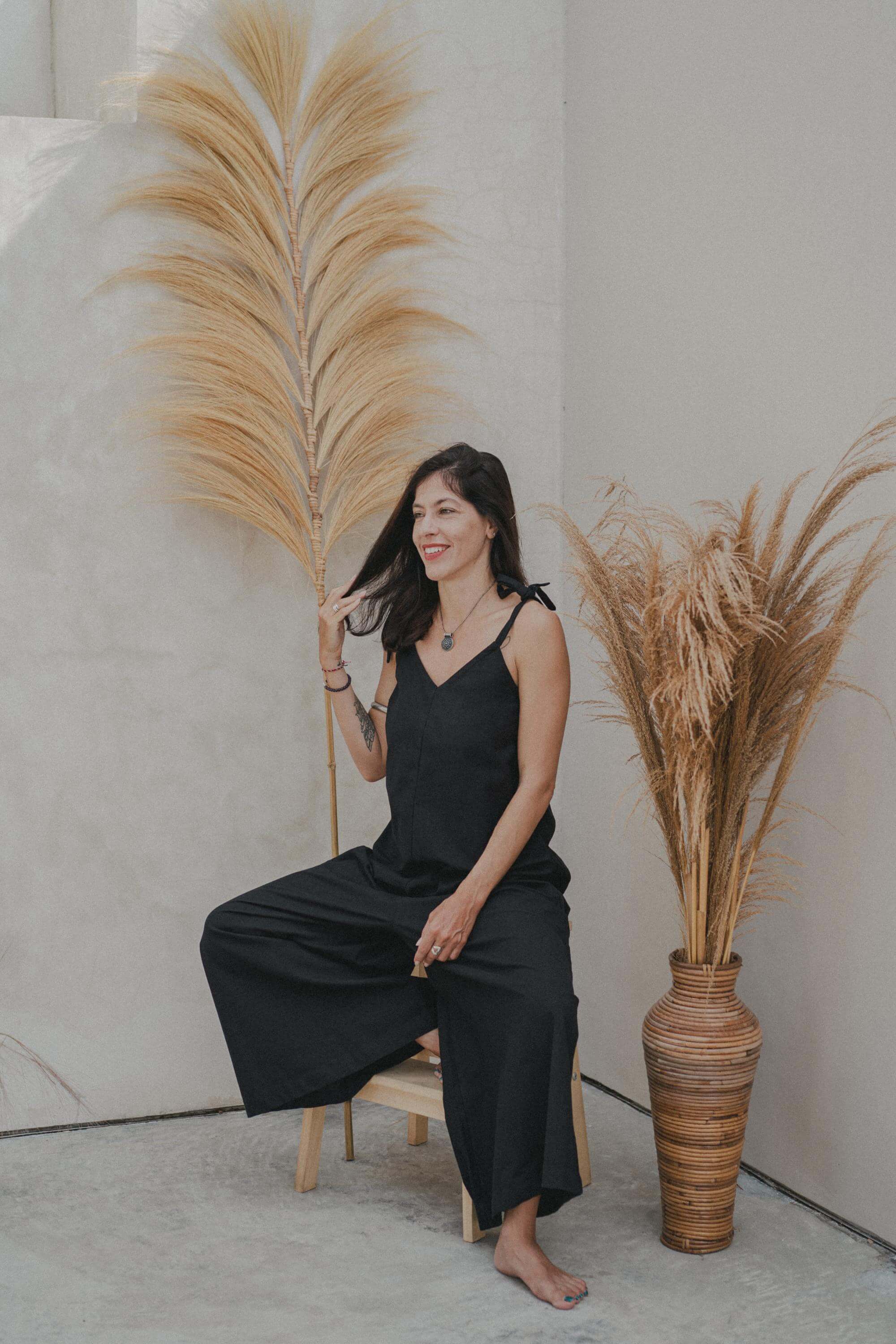 Leila Jumpsuit Linen Cotton Blend