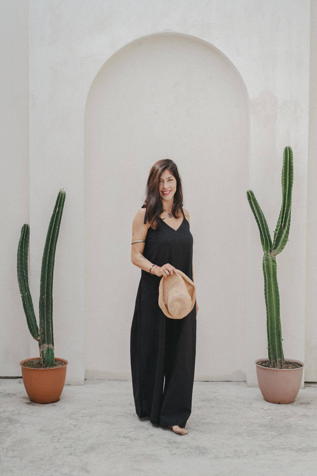 Leila Jumpsuit Linen Cotton Blend
