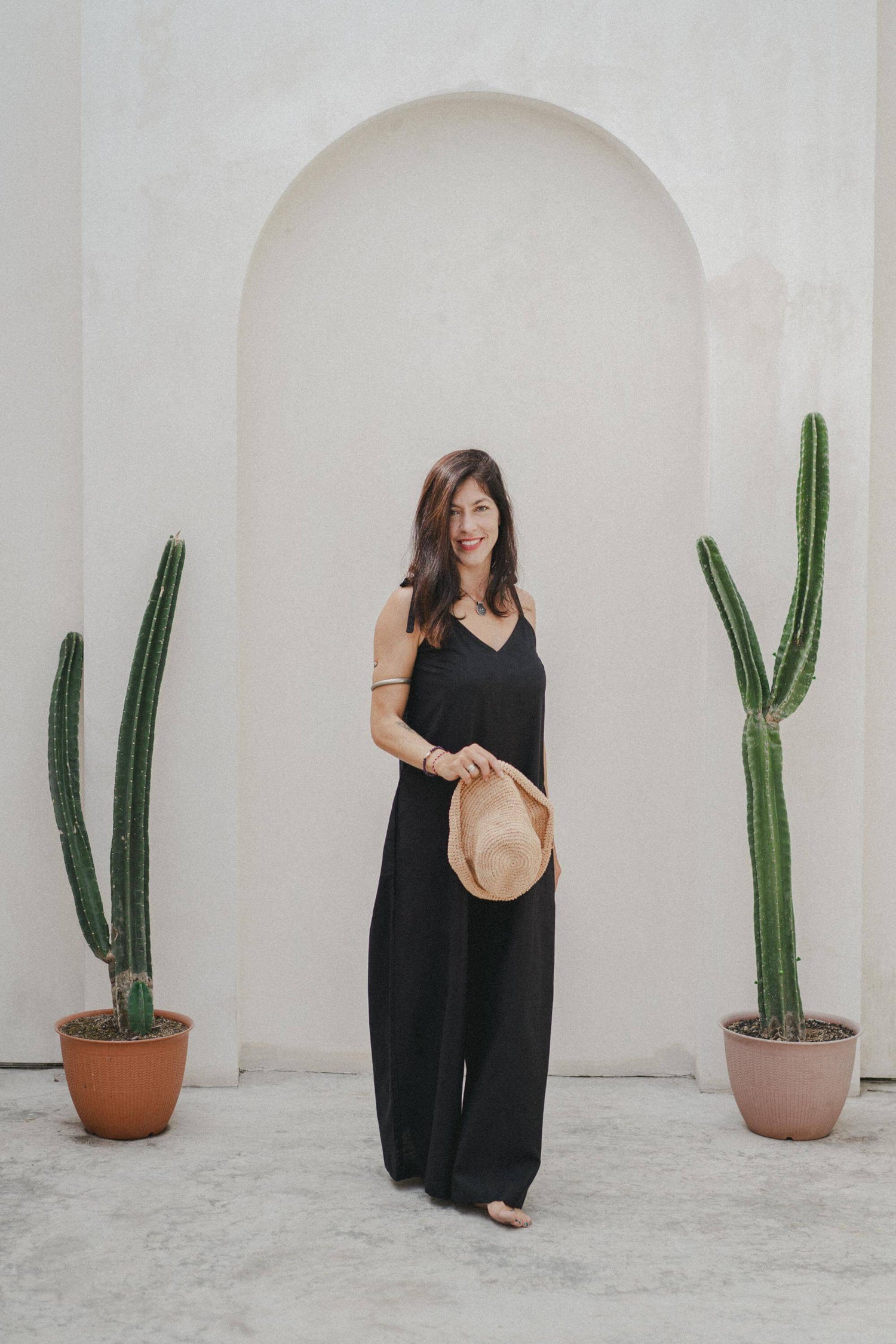 Leila Jumpsuit Linen Cotton Blend