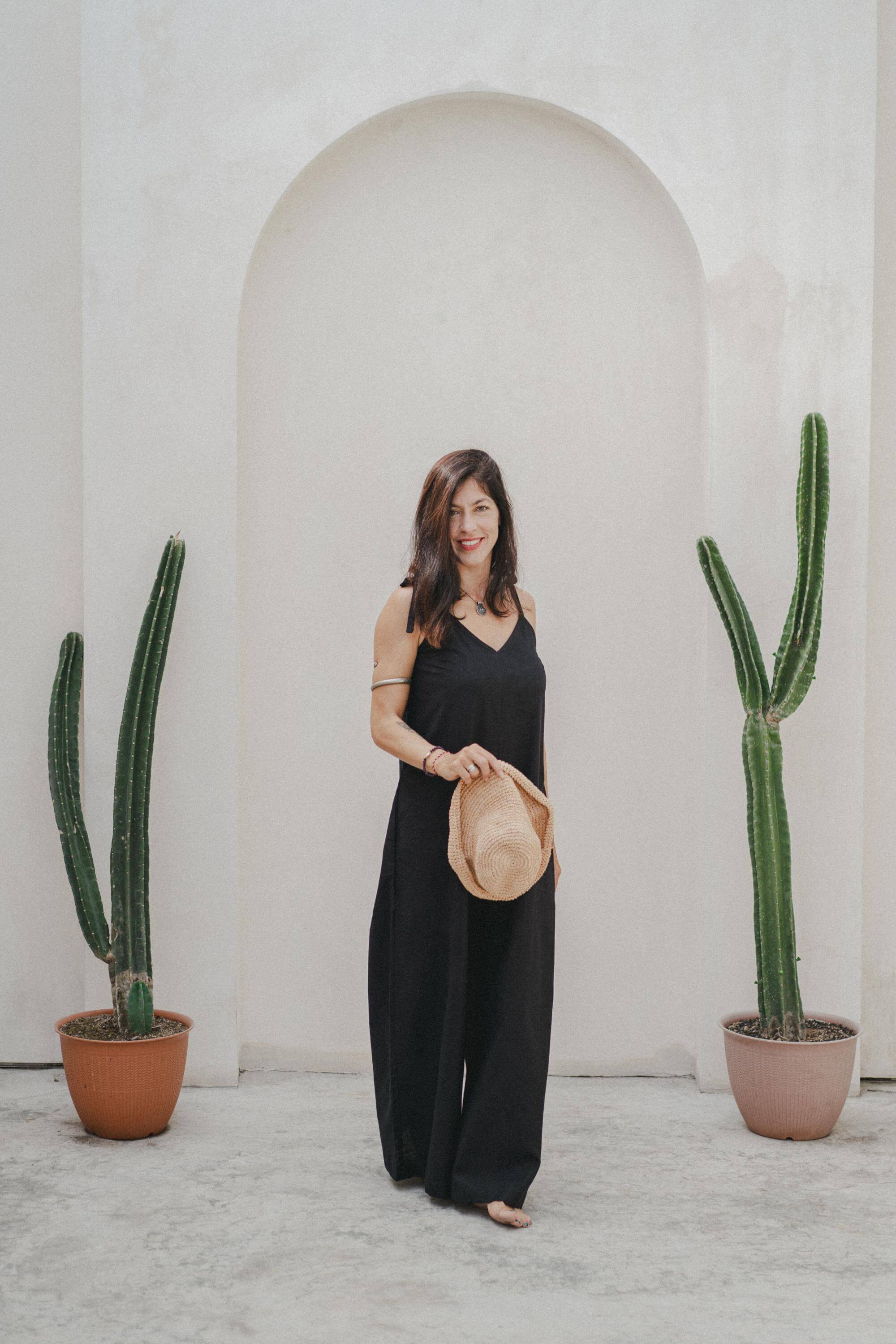 Leila Jumpsuit Linen Cotton Blend