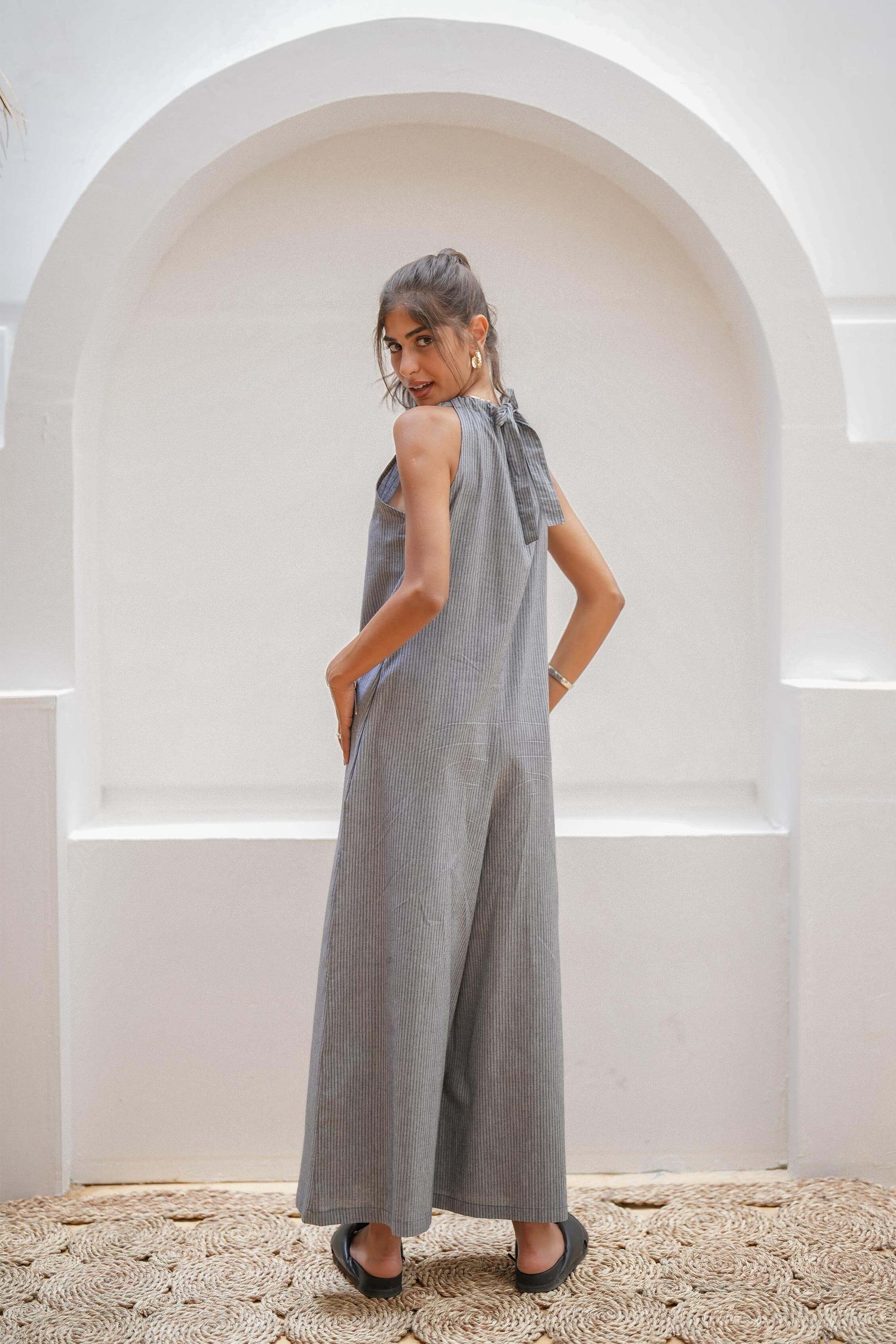 Never Better Jumpsuit Grey