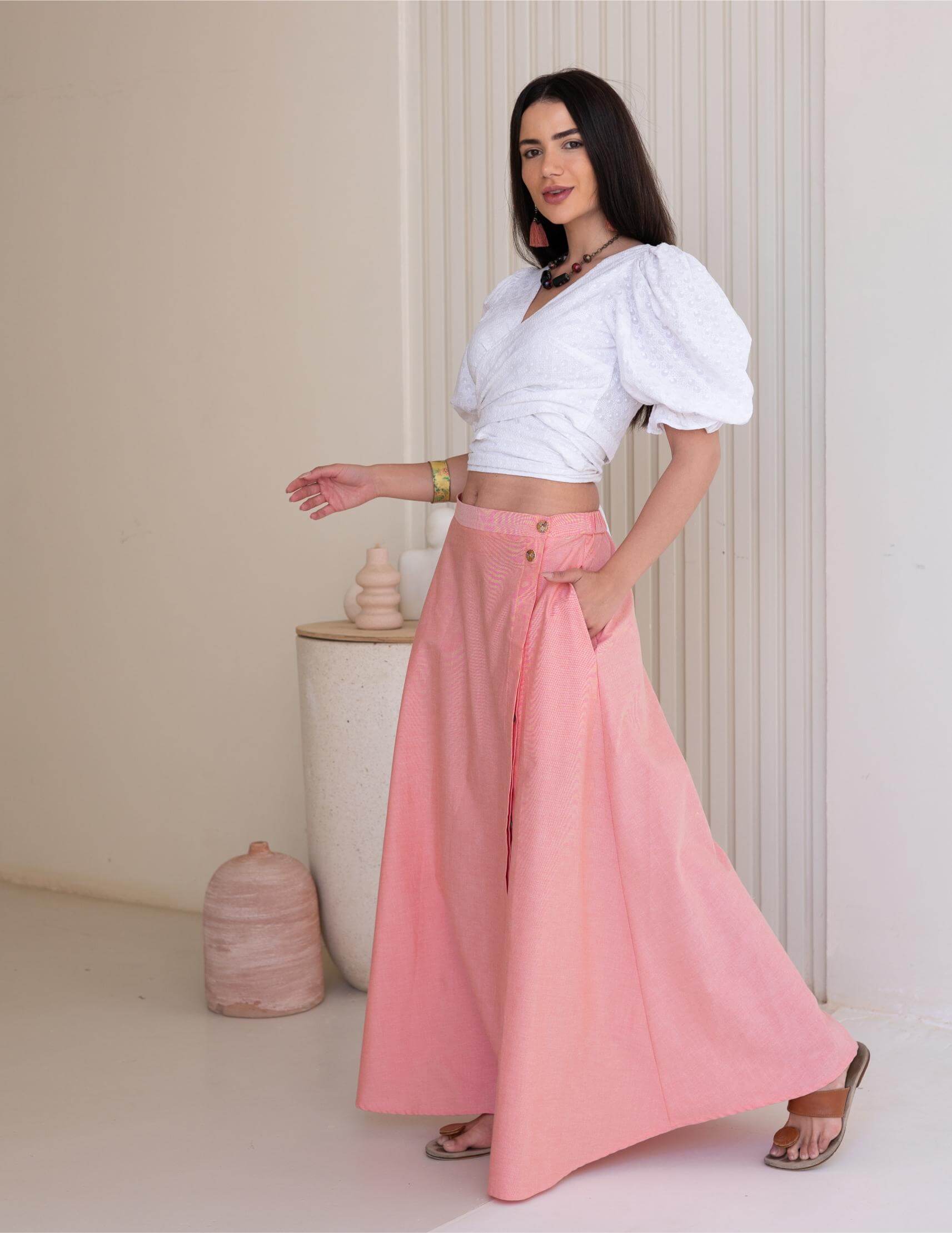 Nora Maxi Simon Skirt