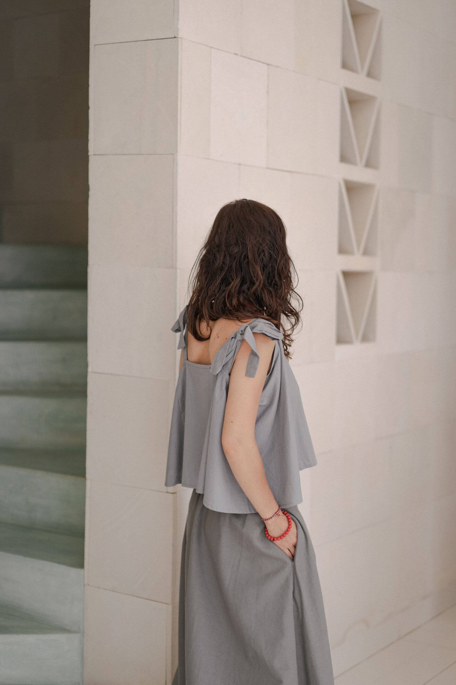 Ruffle Top Cotton 100%