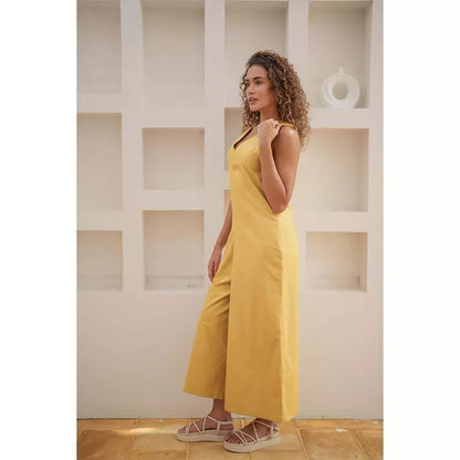 Never Better Jumpsuit Mustard
