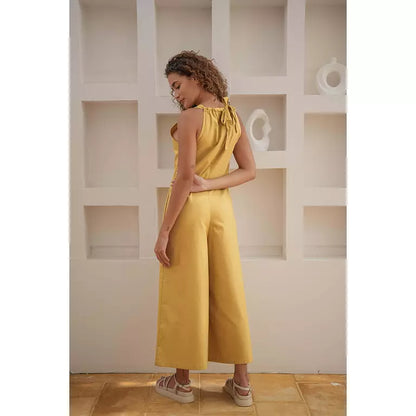 Never Better Jumpsuit Mustard