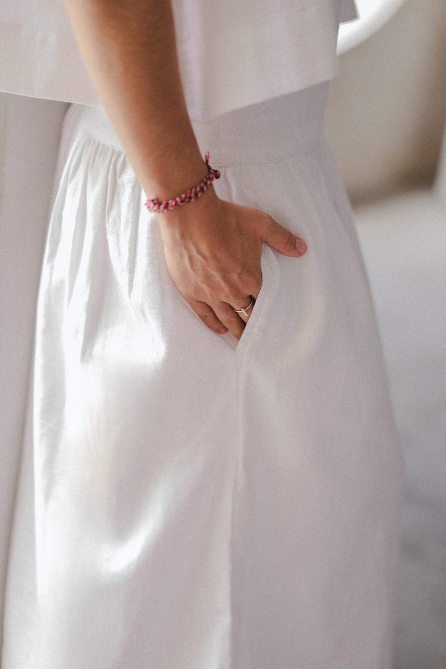 Lana Skirt Linen Cotton Blend