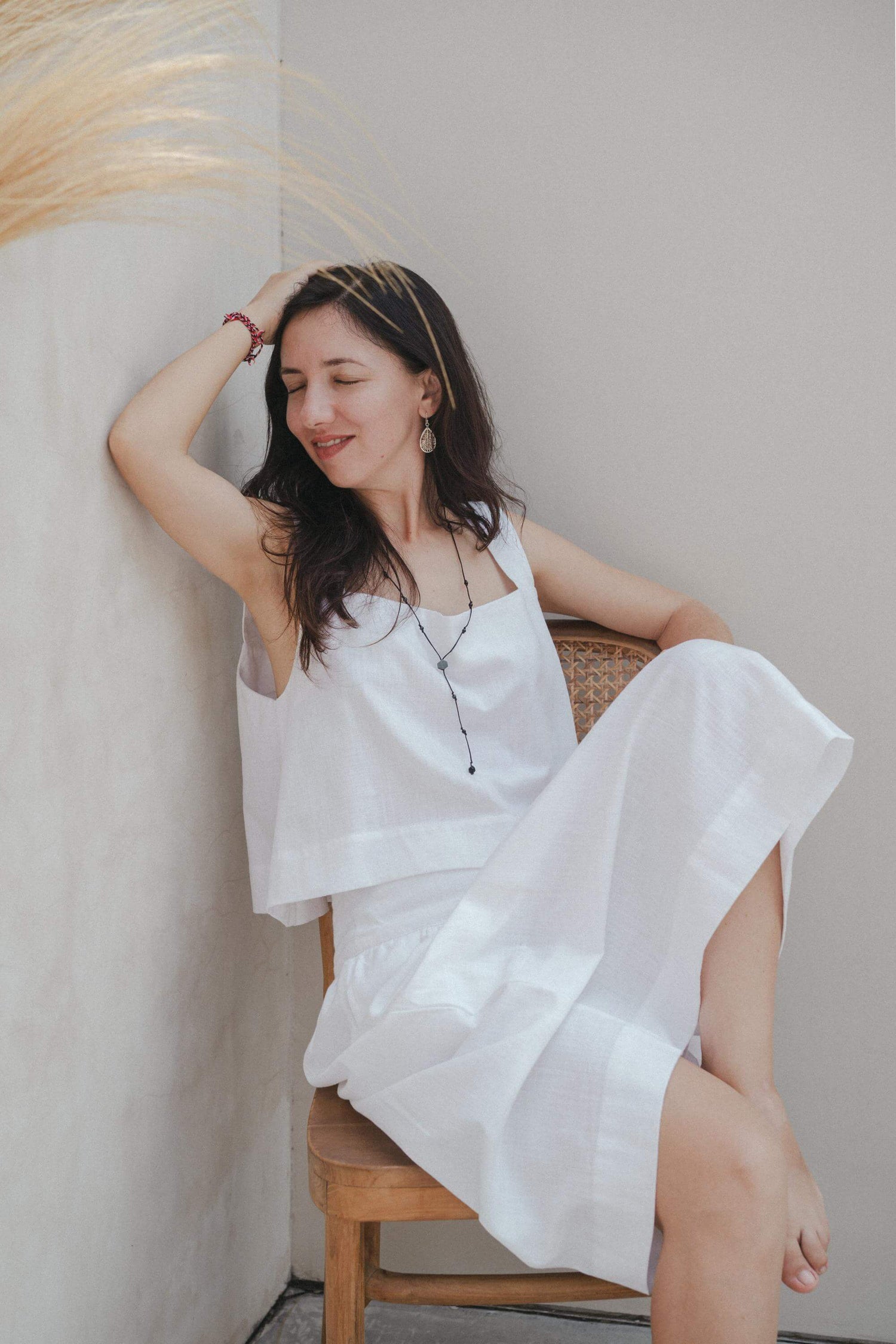 Lana Skirt Linen Cotton Blend