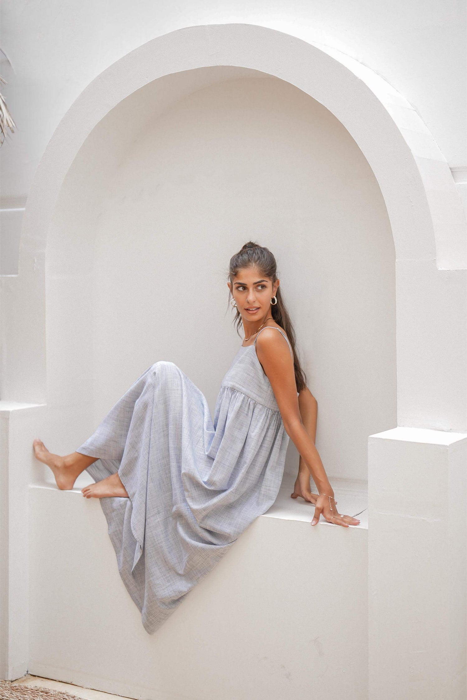 Stress Free Maxi Blue