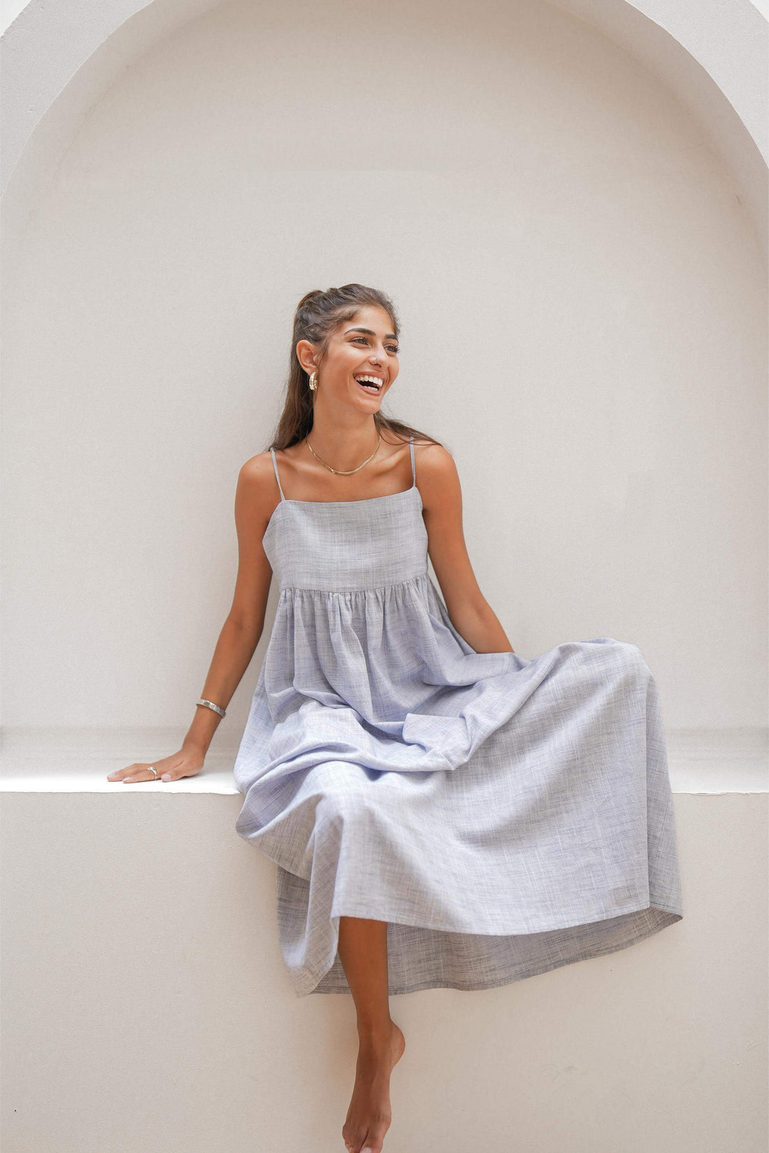 Stress Free Maxi Blue
