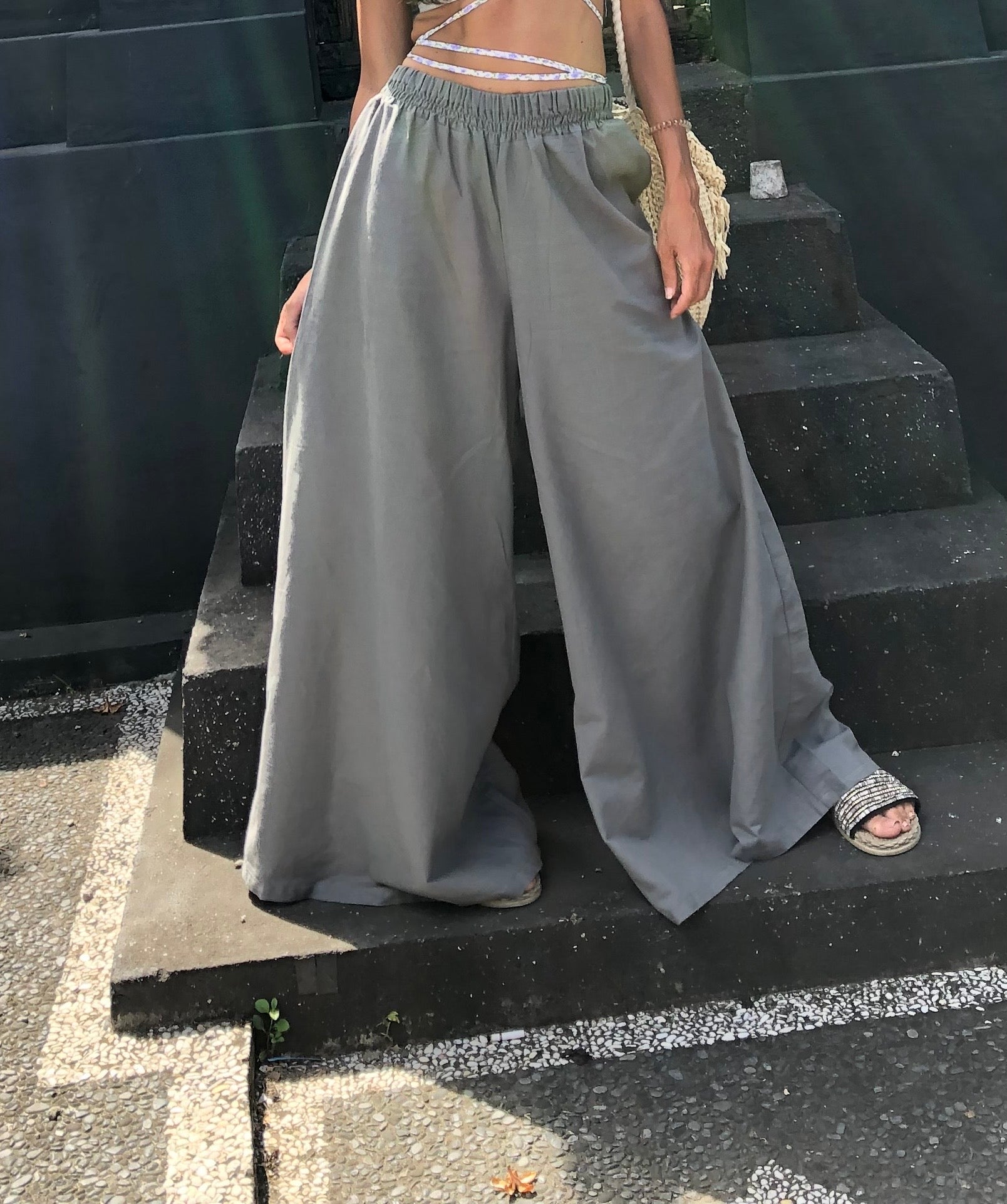 Vita Pants Linen Cotton Blend