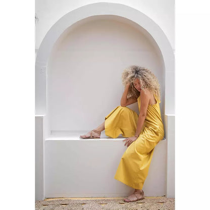 Never Better Jumpsuit Mustard