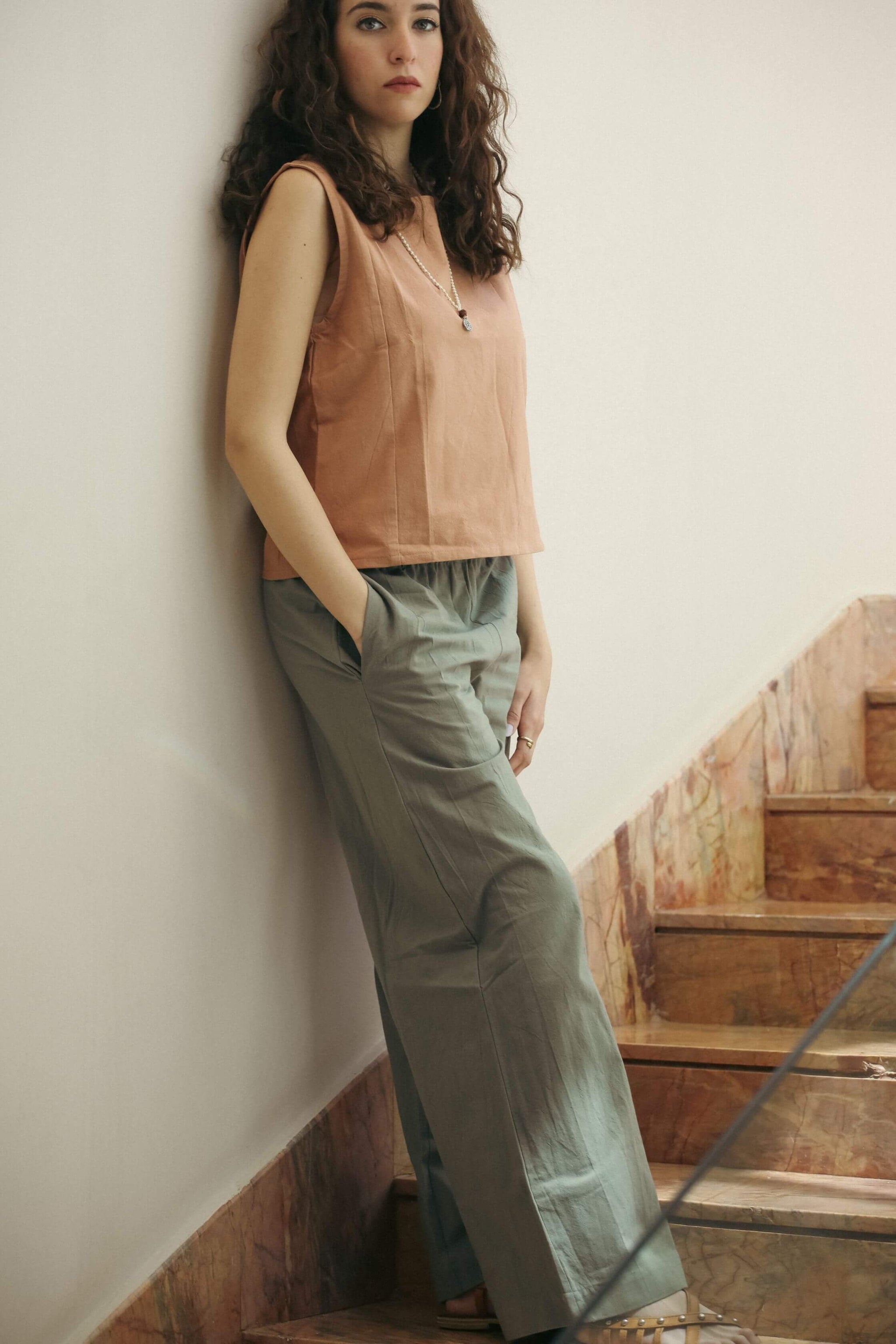 Lush Wide-Leg Pants 100% Cotton