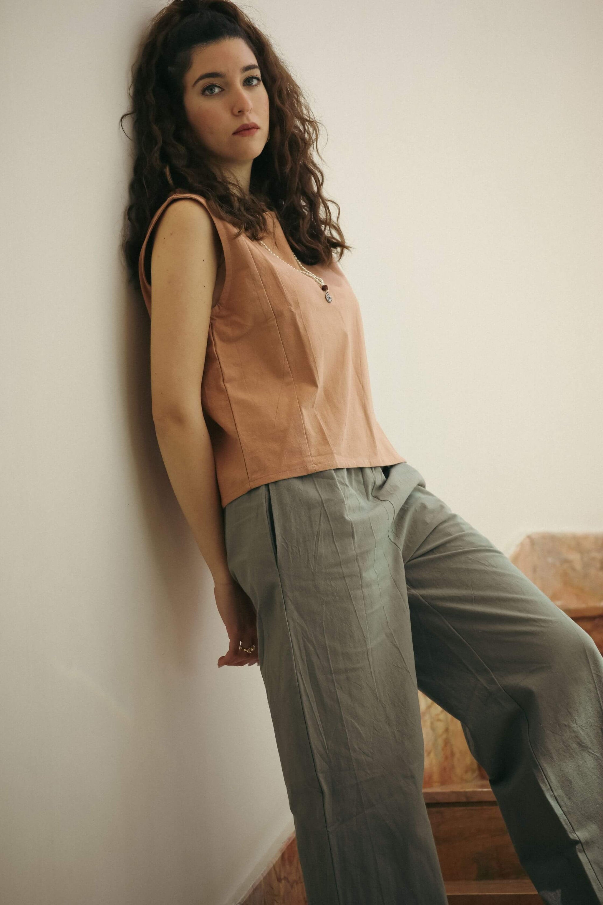 Lush Wide-Leg Pants 100% Cotton