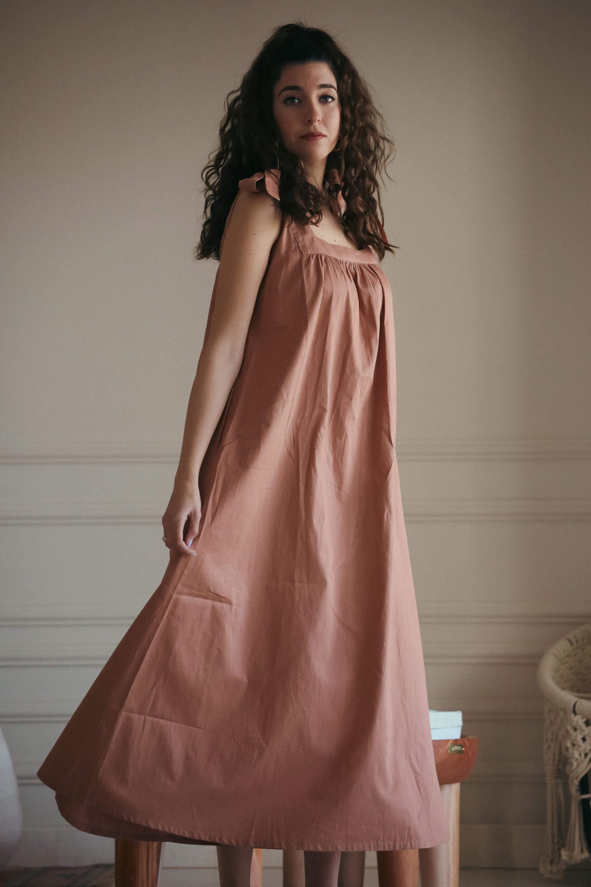 Rosa Dress Organic 100% Cotton - Charisma