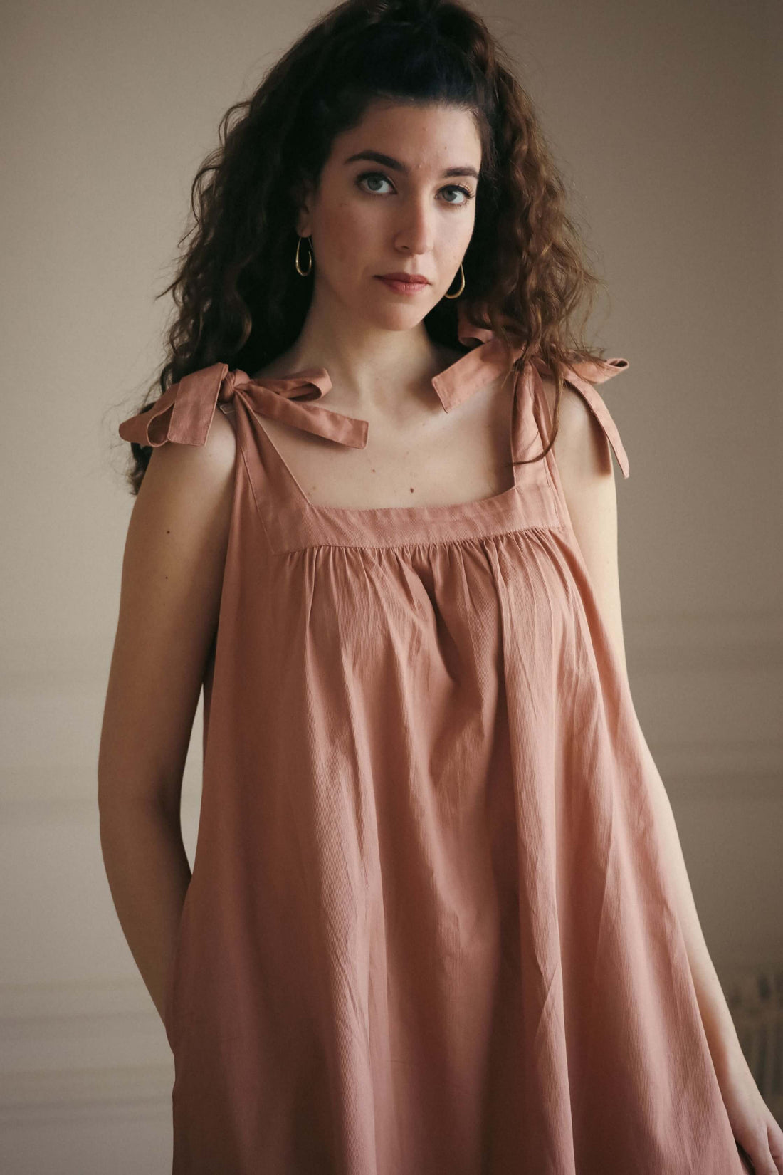 Rosa Dress Organic 100% Cotton - Charisma
