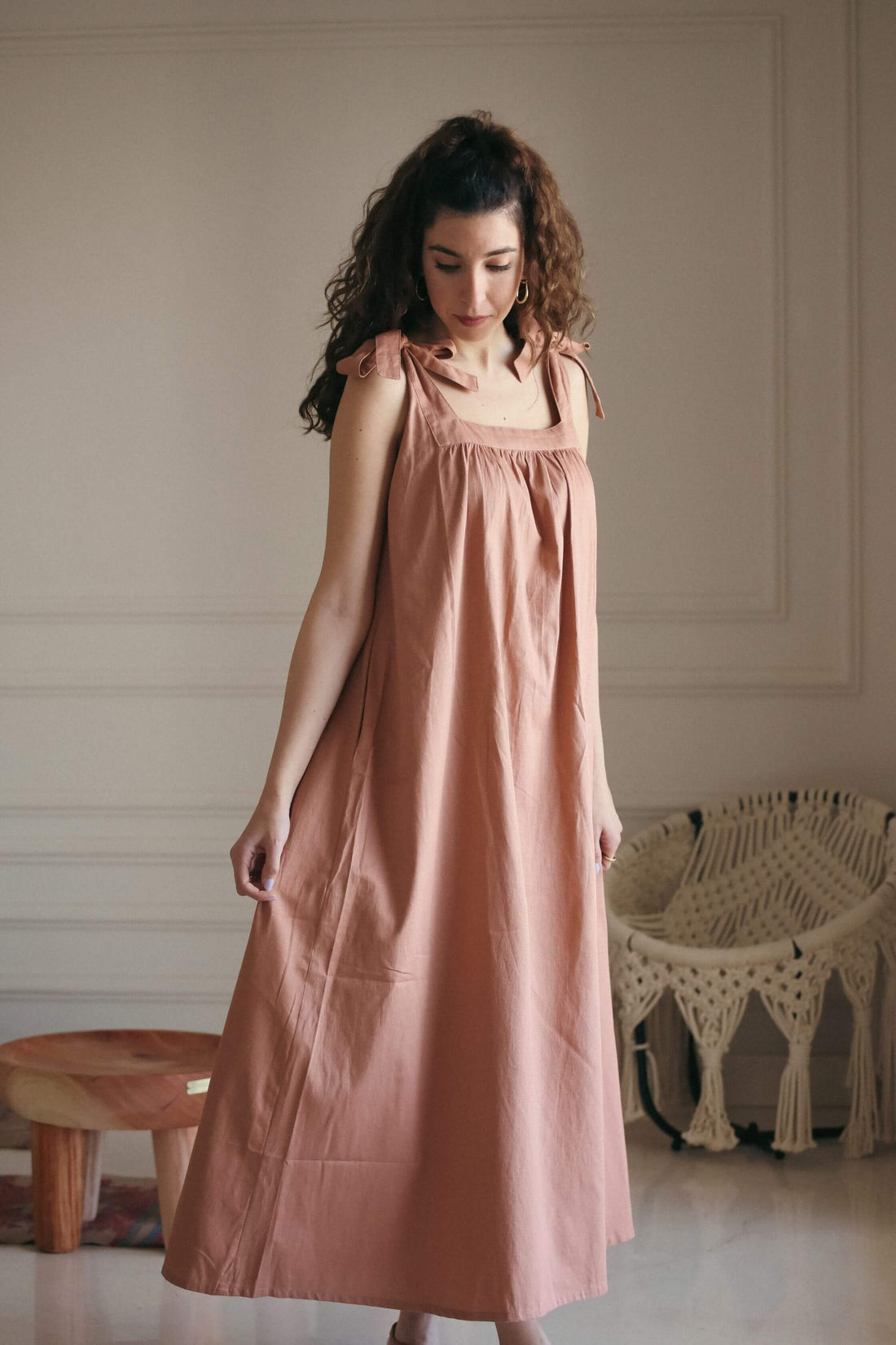 Rosa Dress Organic 100% Cotton - Charisma