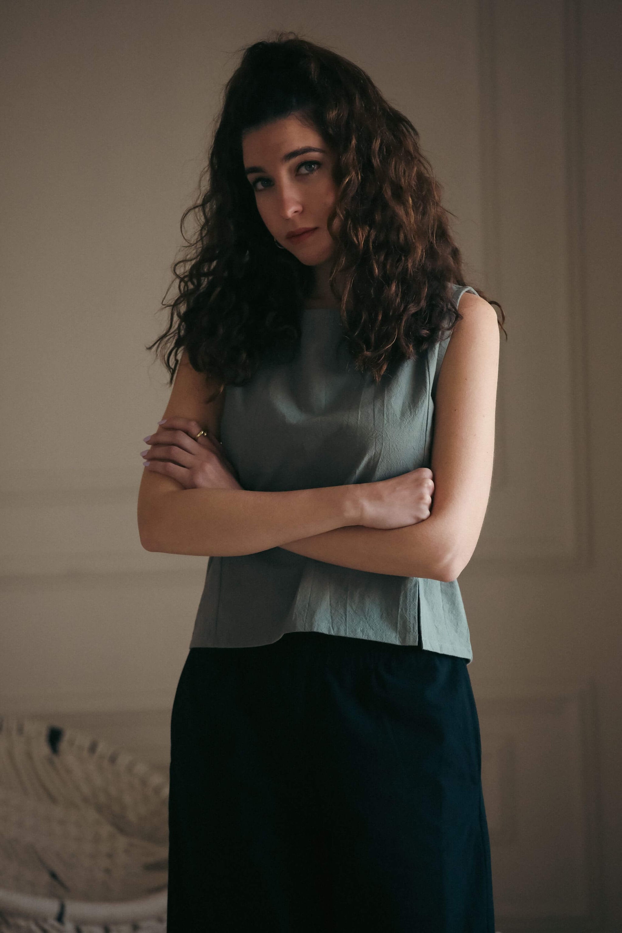 Indie Top 100% Cotton - Sage