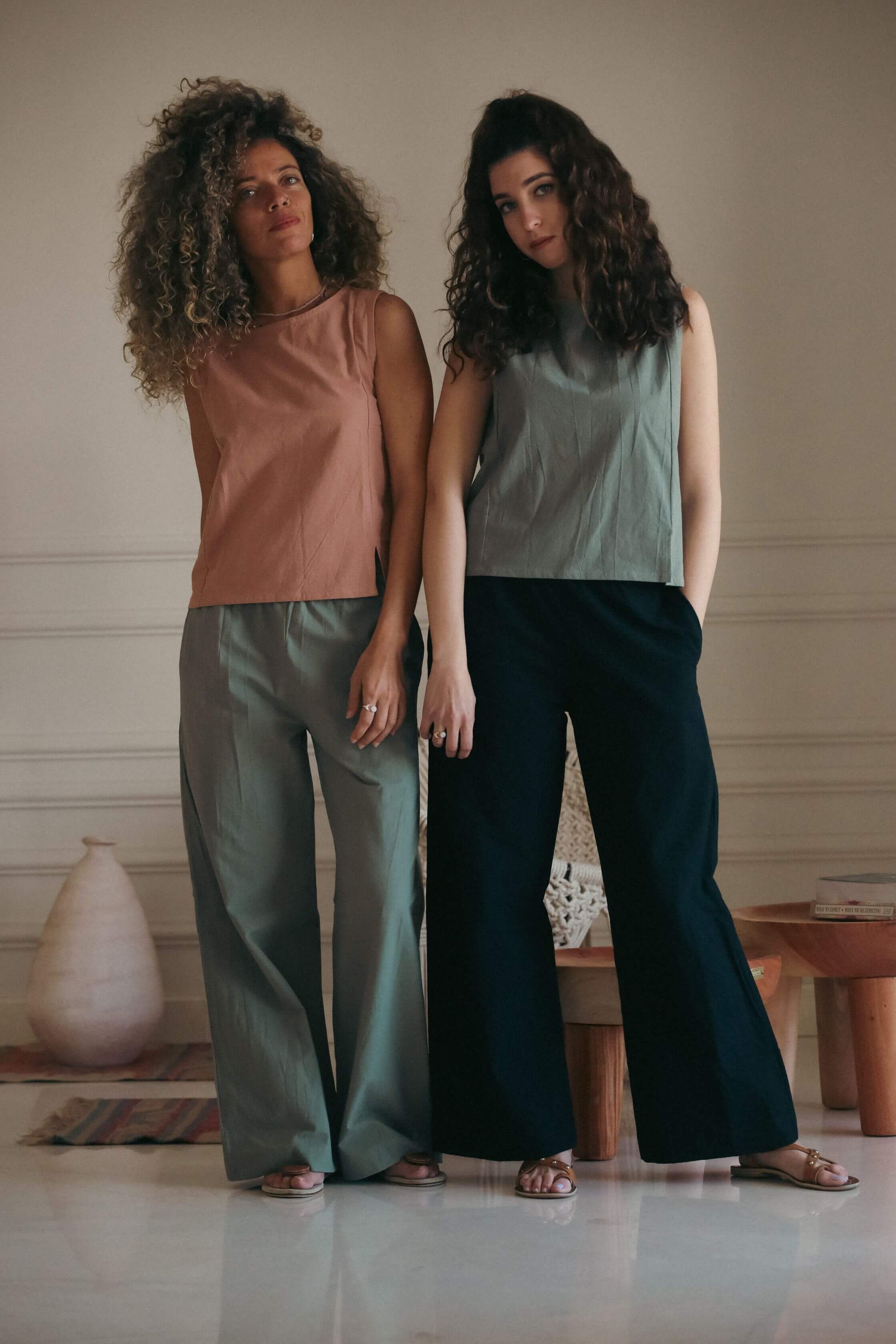 Indie Top 100% Cotton - Sage