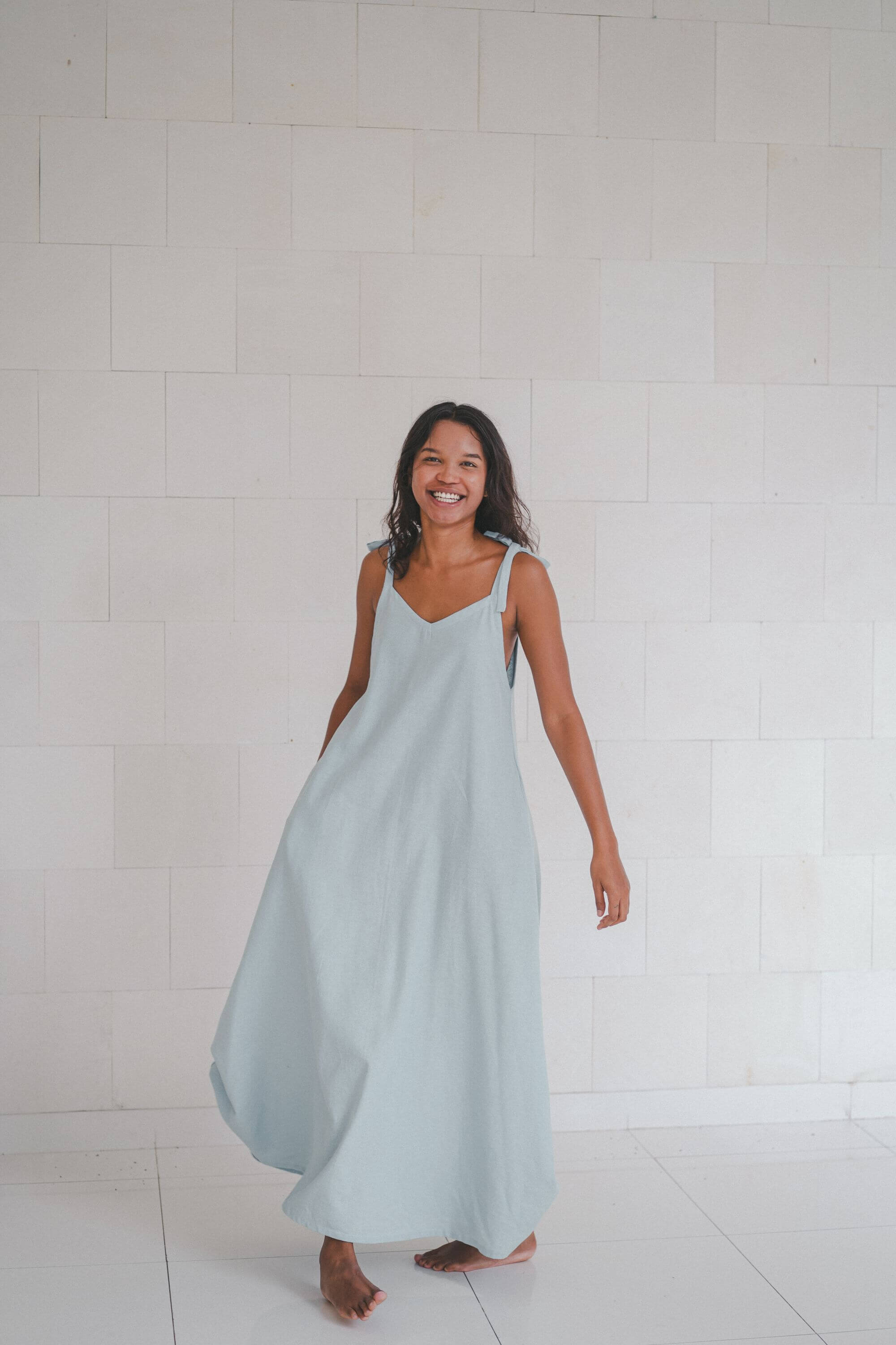 Lola Dress Linen Cotton Blend
