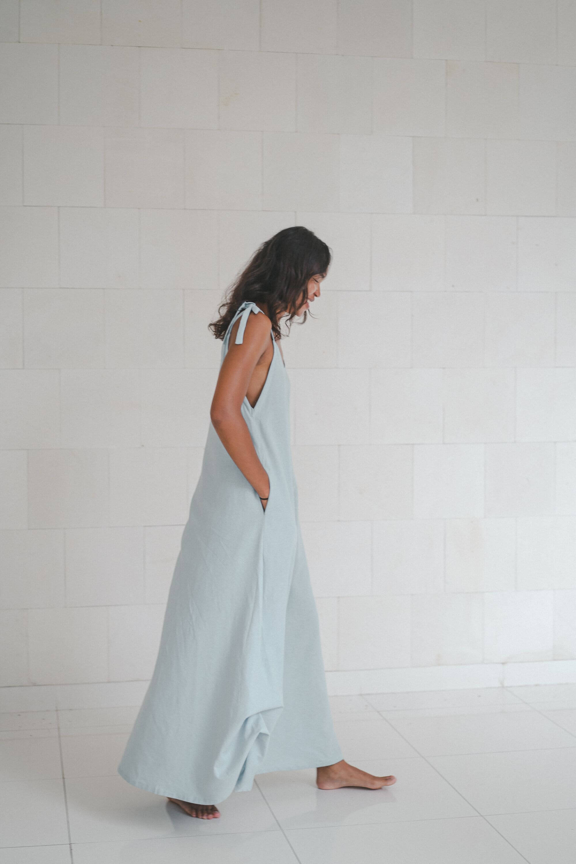 Lola Dress Linen Cotton Blend