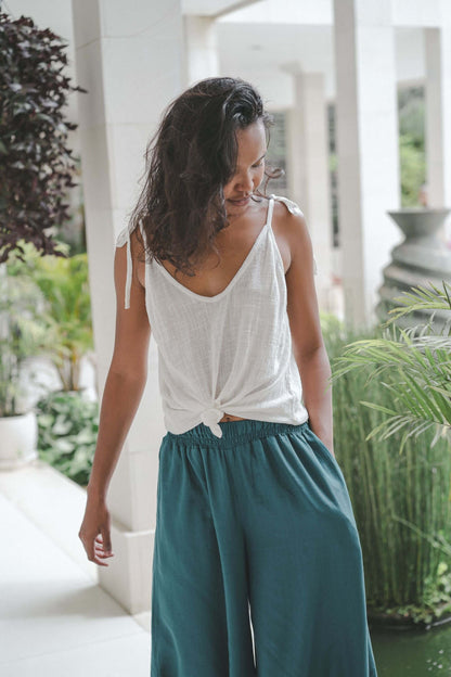 V Shape Top 100% Cotton