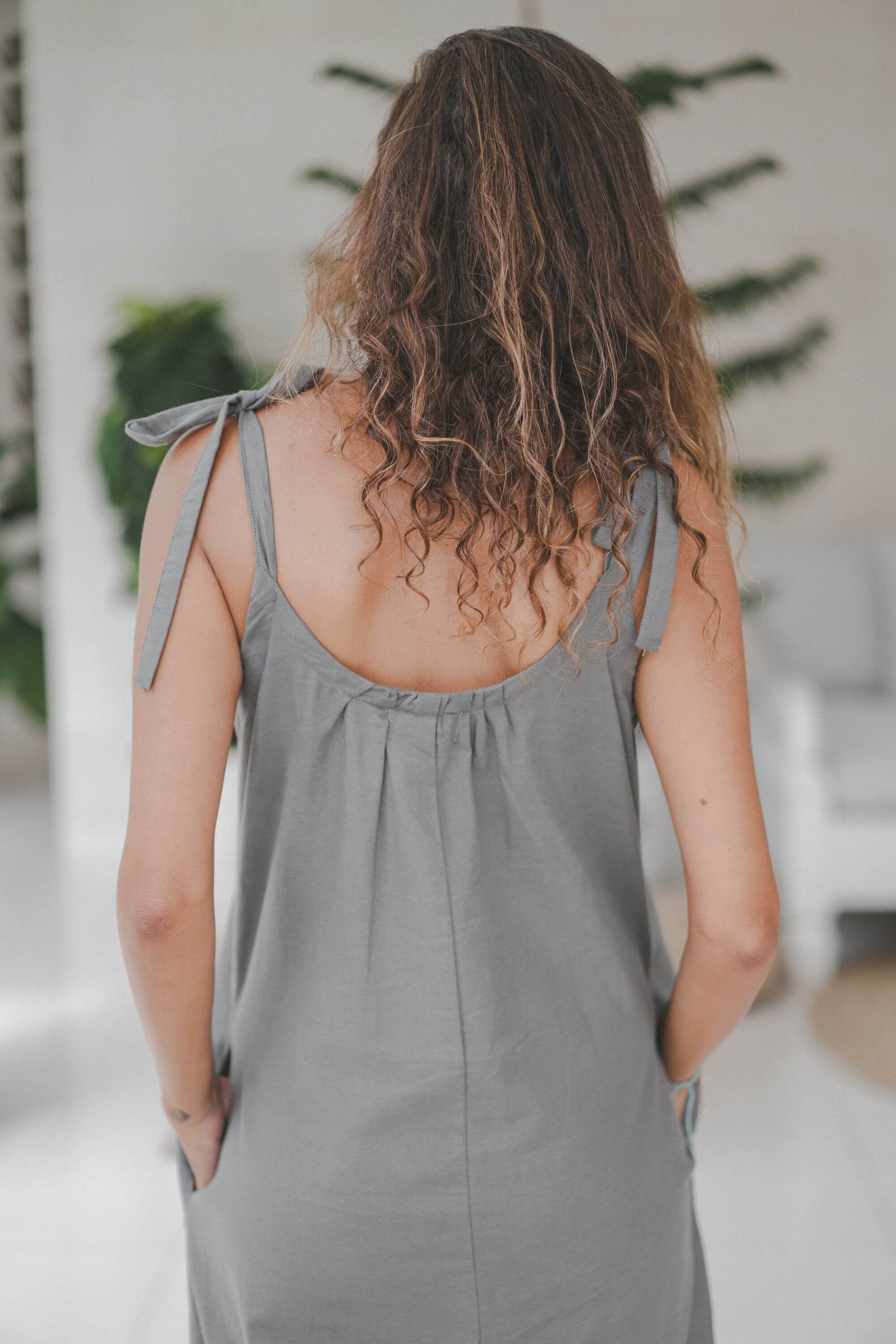 Leila Jumpsuit Linen Cotton Blend