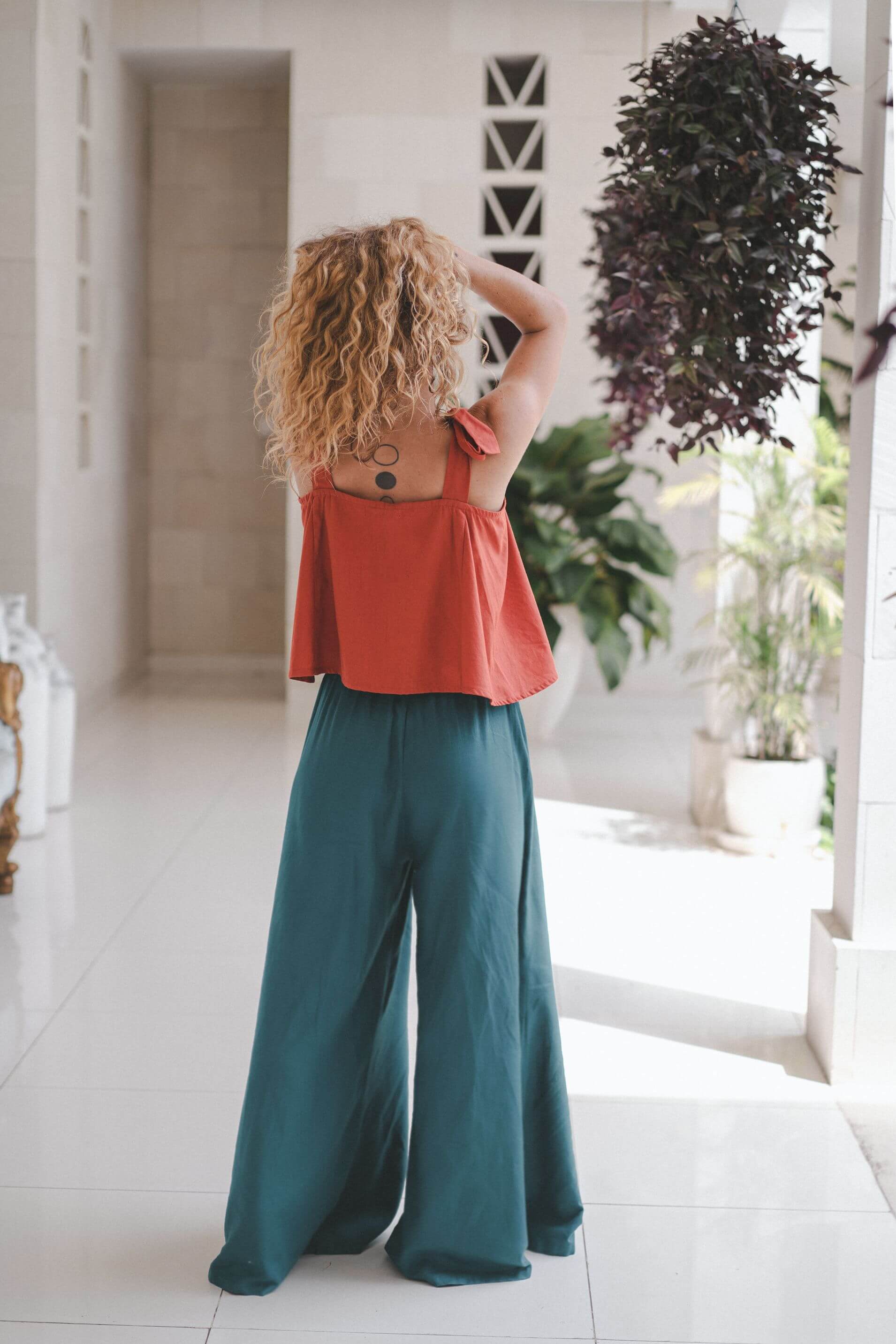 Vita Pants Linen Cotton Blend