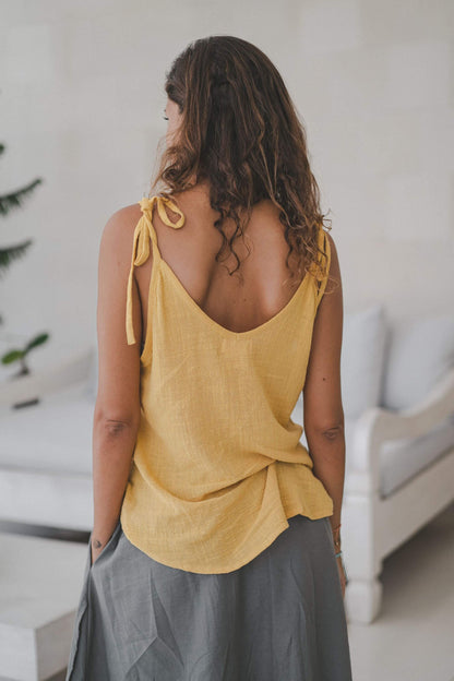 V Shape Top 100% Cotton