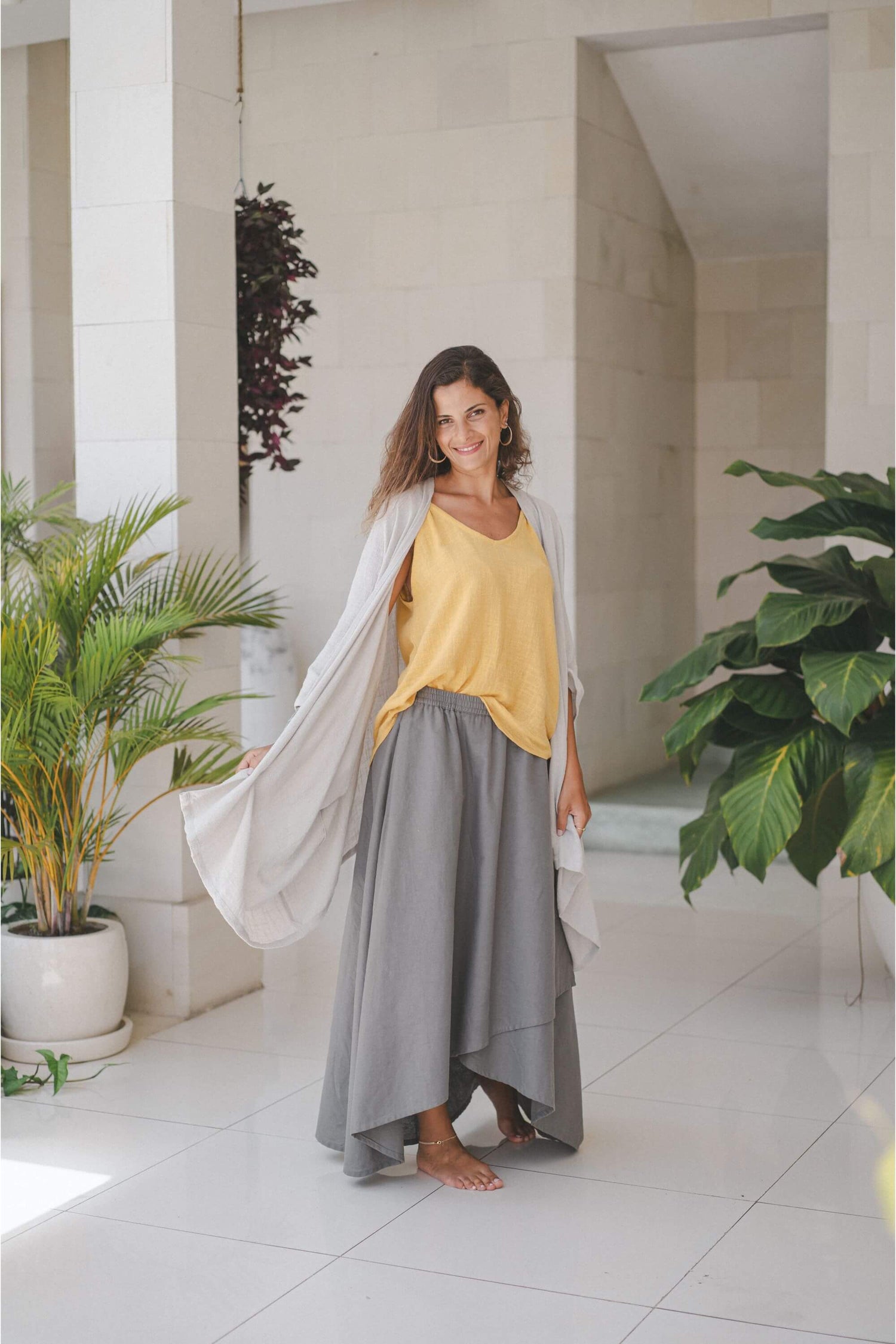 V Shape Top 100% Cotton