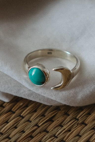 Crescent Moon Ring