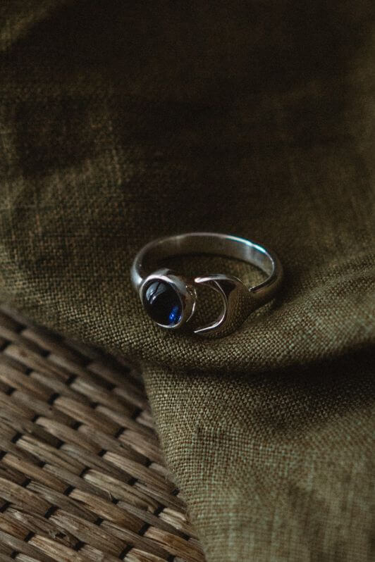 Crescent Moon Ring