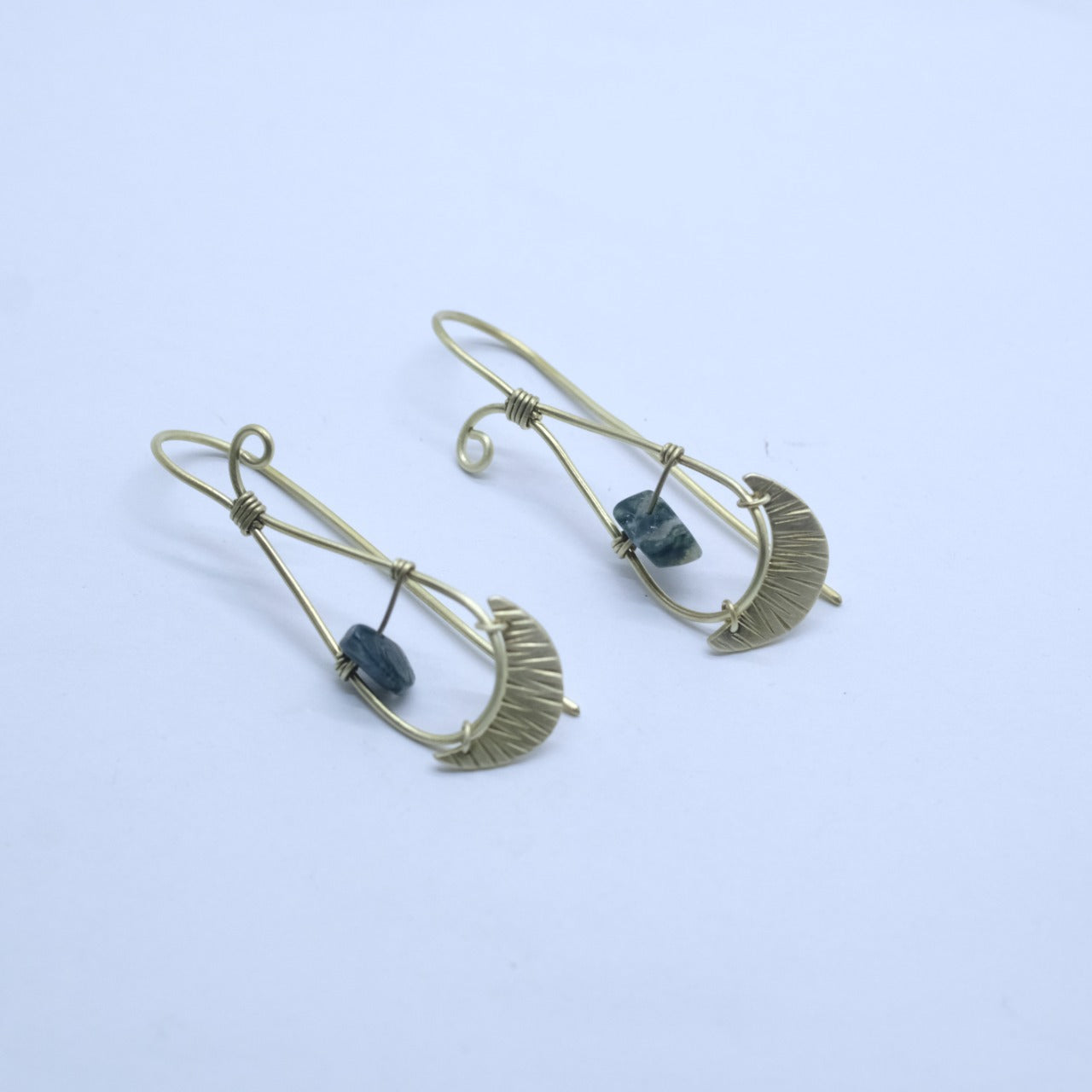 Boho Earring Brass