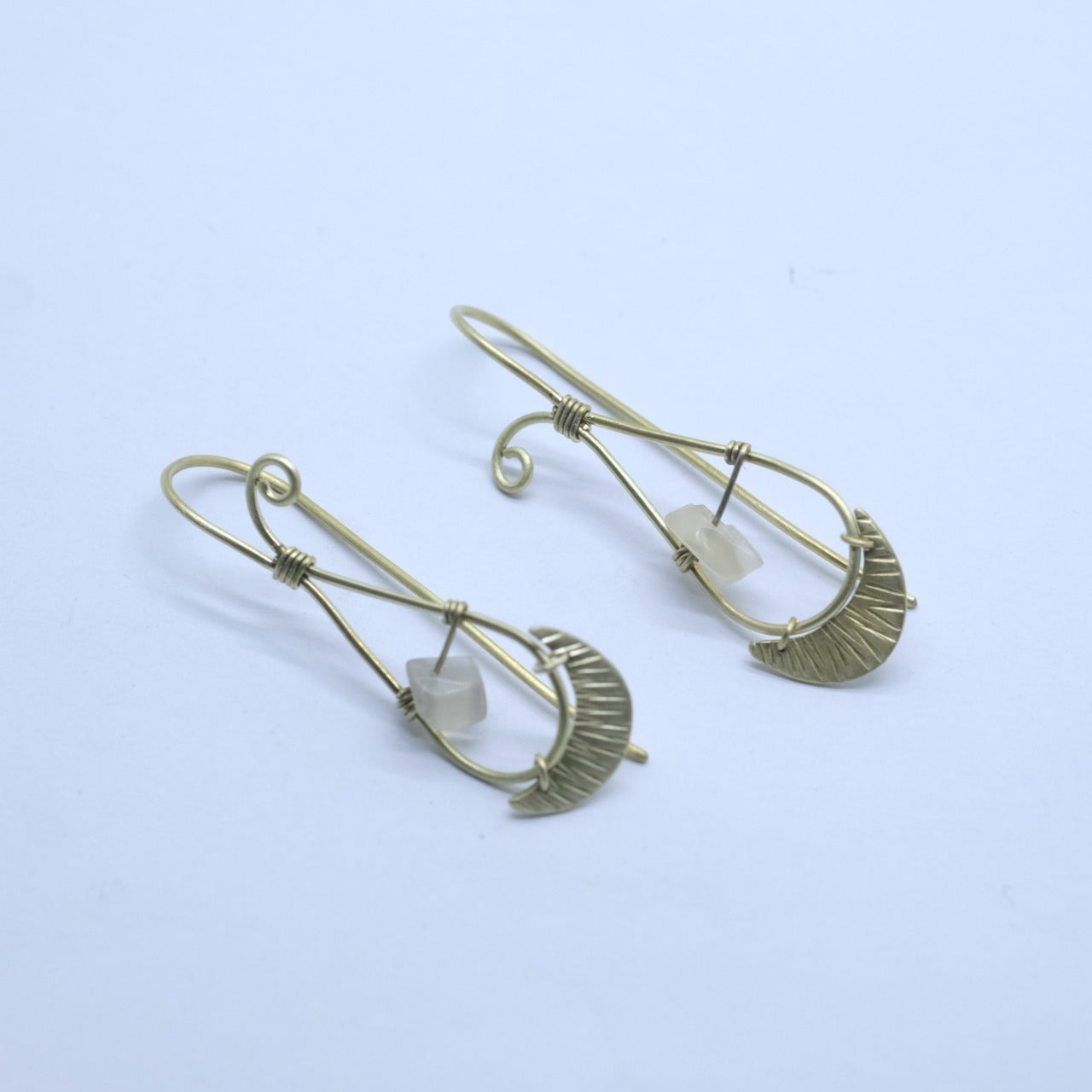 Boho Earring Brass