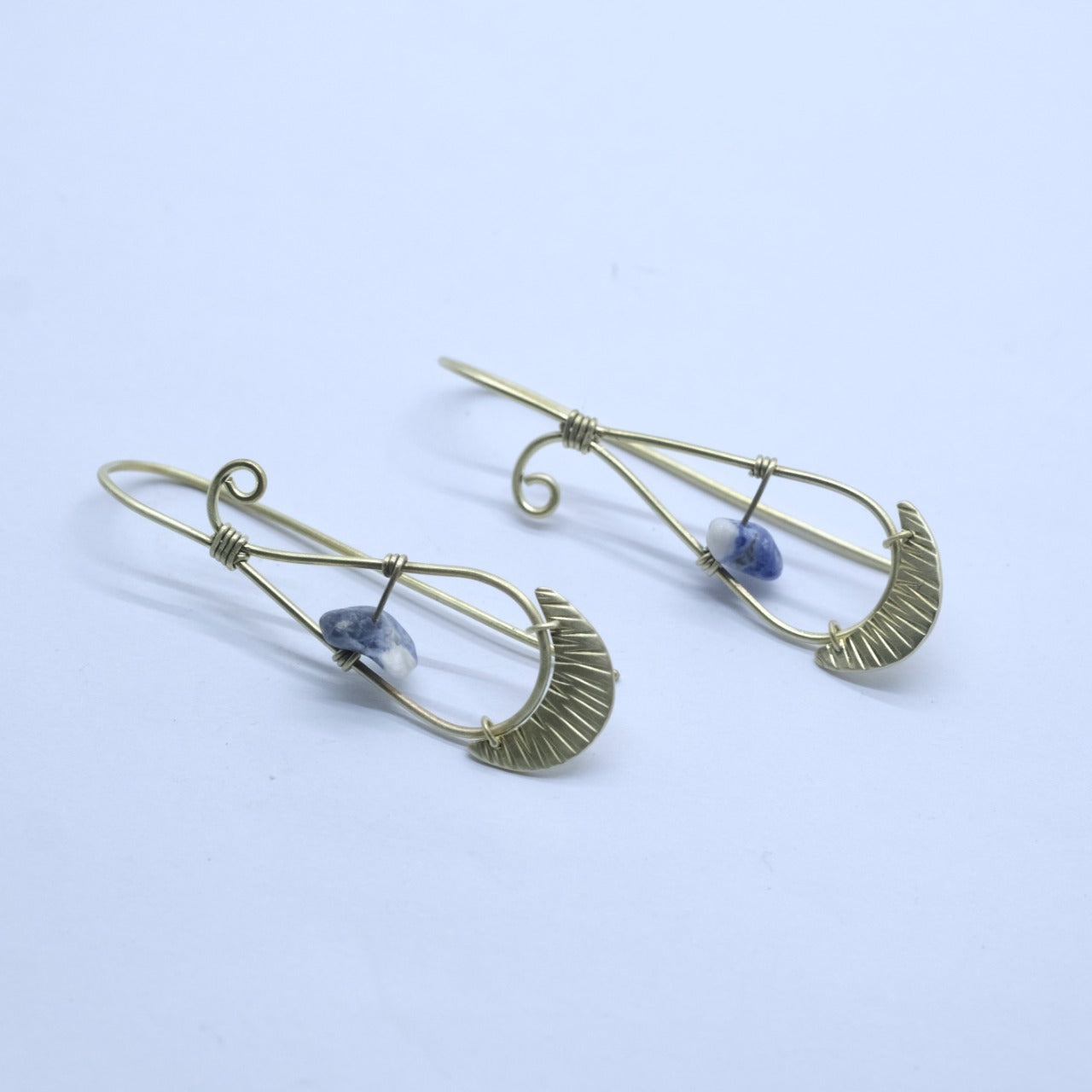 Boho Earring Brass