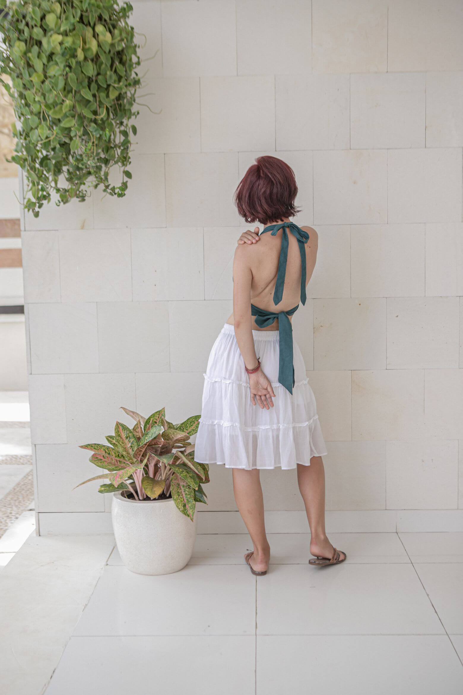 Jolie Top Cotton linen Blend